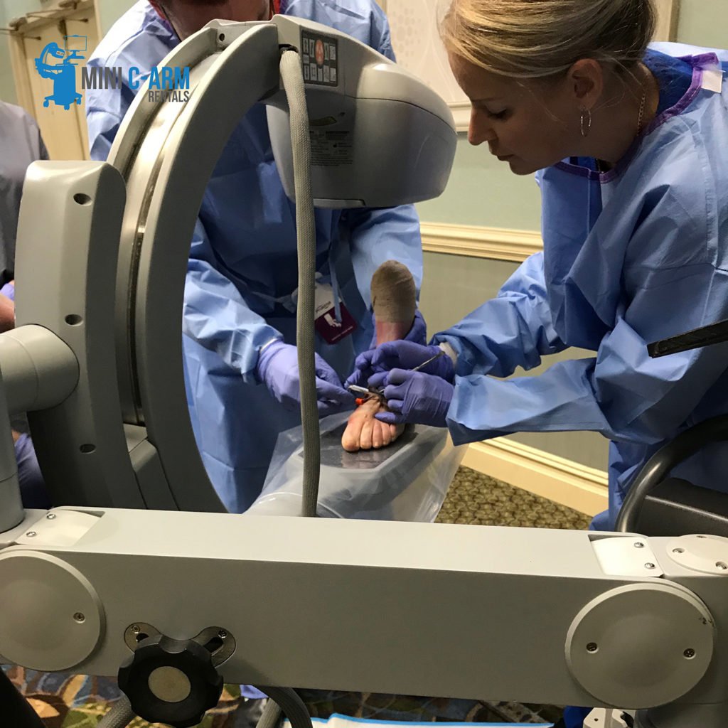 Orthoscan FD or Mini C Arm