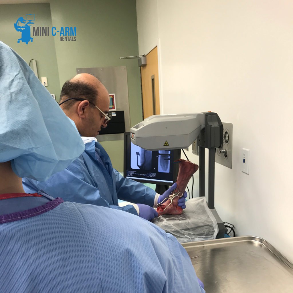 Orthoscan Mobile DI mini c-arm lab